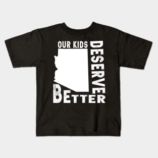 Arizona teacher shirt protest Kids T-Shirt